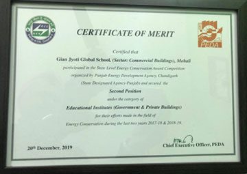 Certificate of Merit